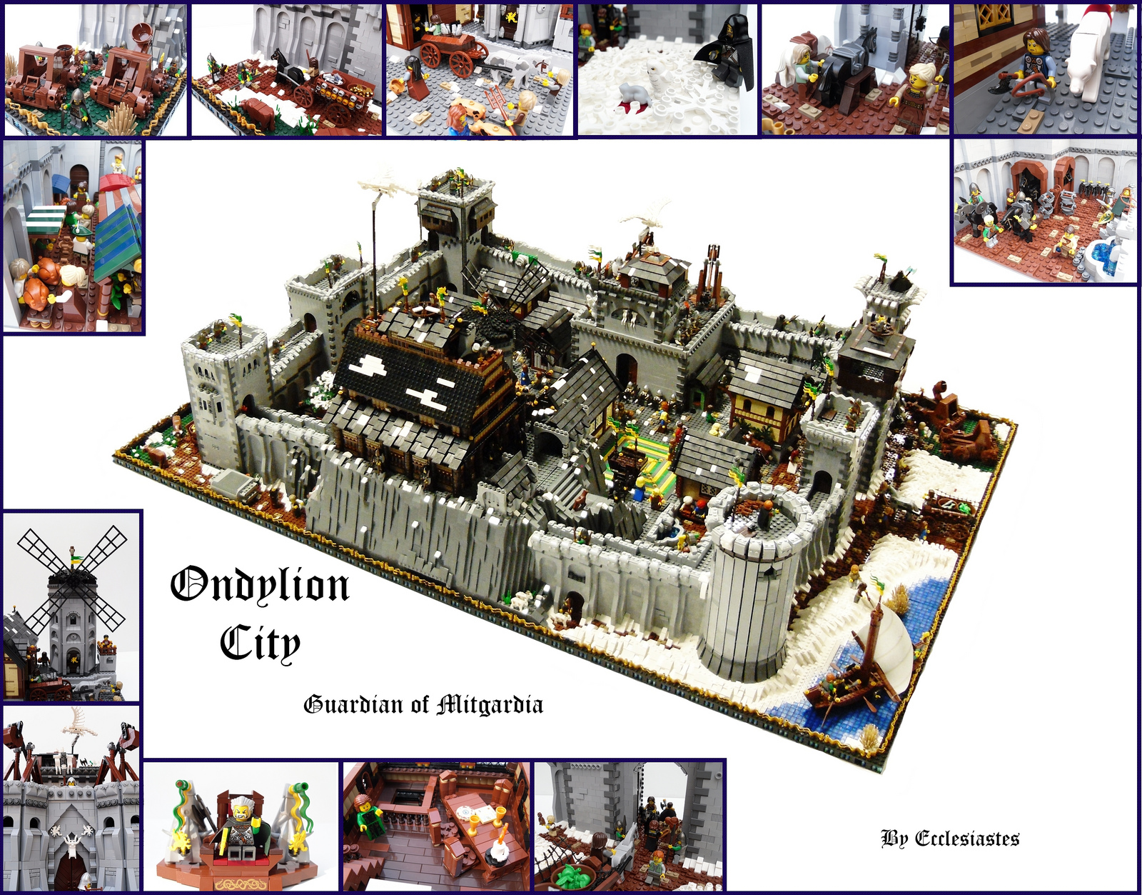 Droop Skriv email Beskatning Flickr Find - Lego castle city - A Lego a Day